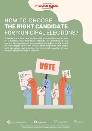Municipal - Choose the right candidate - English